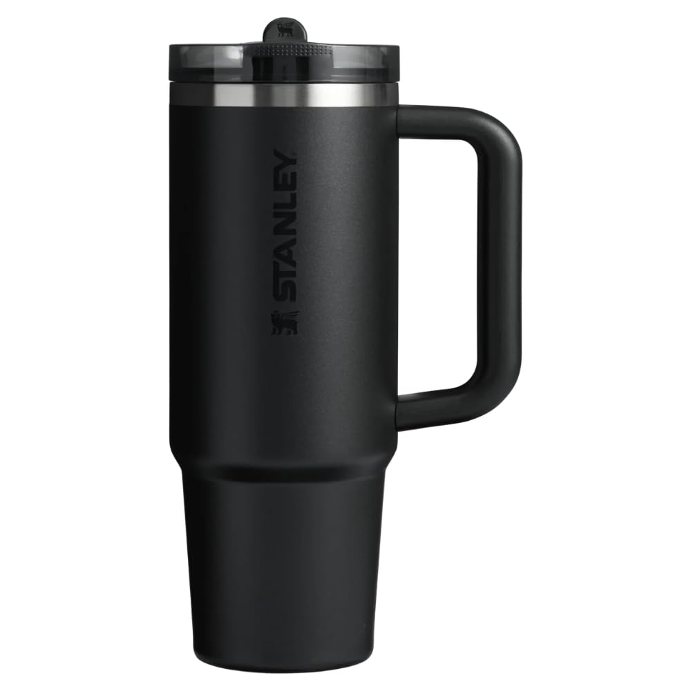 Stanley Quencher ProTour Termo con Popote Abatible 887 ml - Black