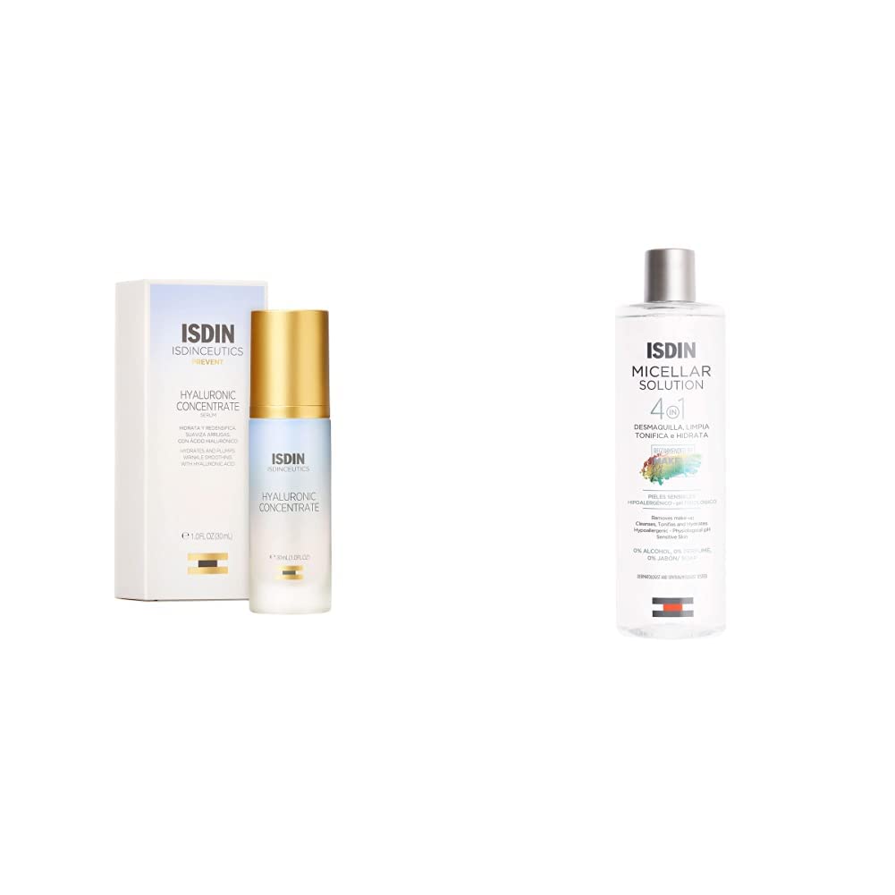 ISDIN Isdinceutics Hyaluronic Concentrate Sérum Facial 30 ml - Serum facial + Micellar Solution