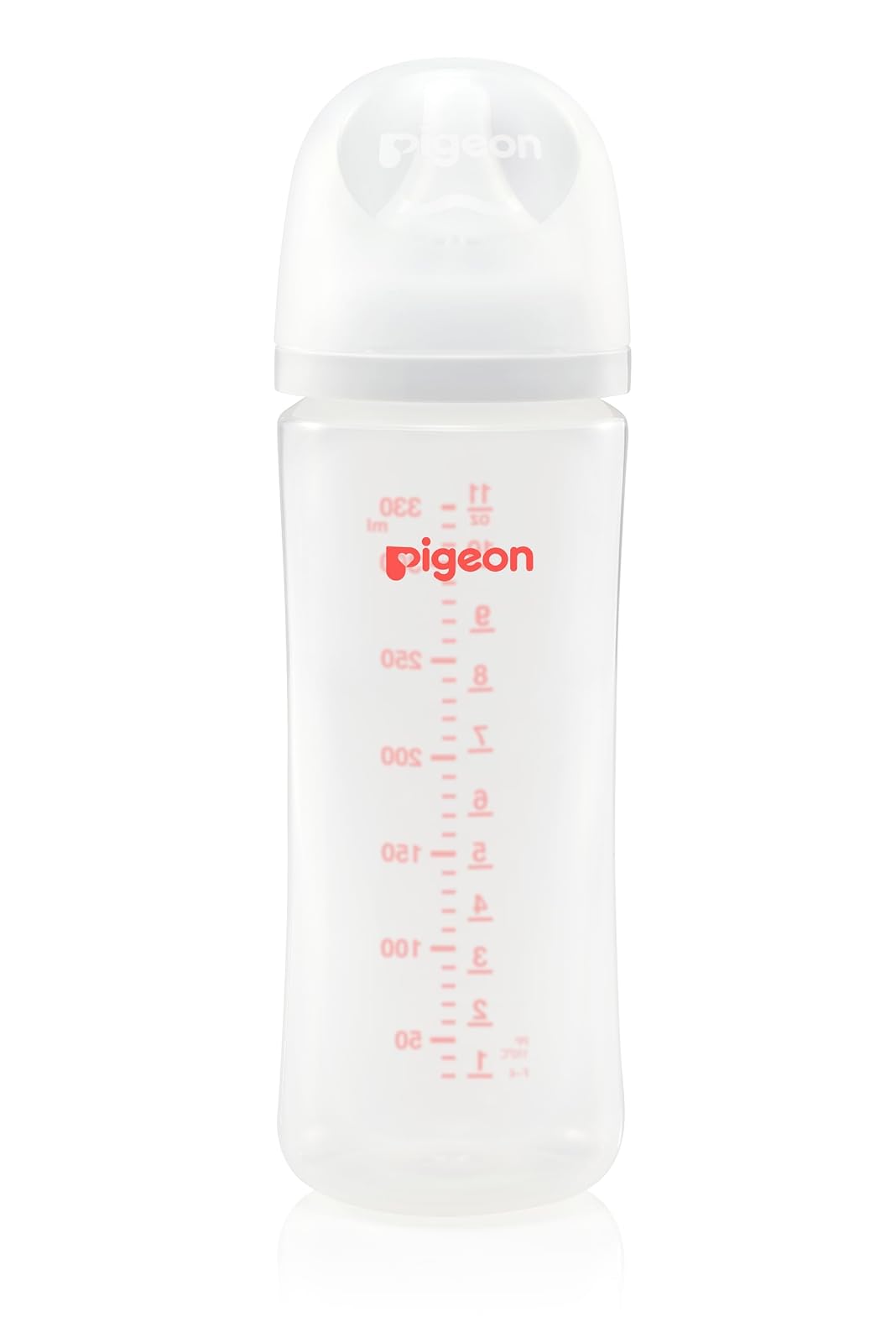 Pigeon SofTouch Biberón Anticólico para Bebé, Tetina de Silicona Suave - 330ml