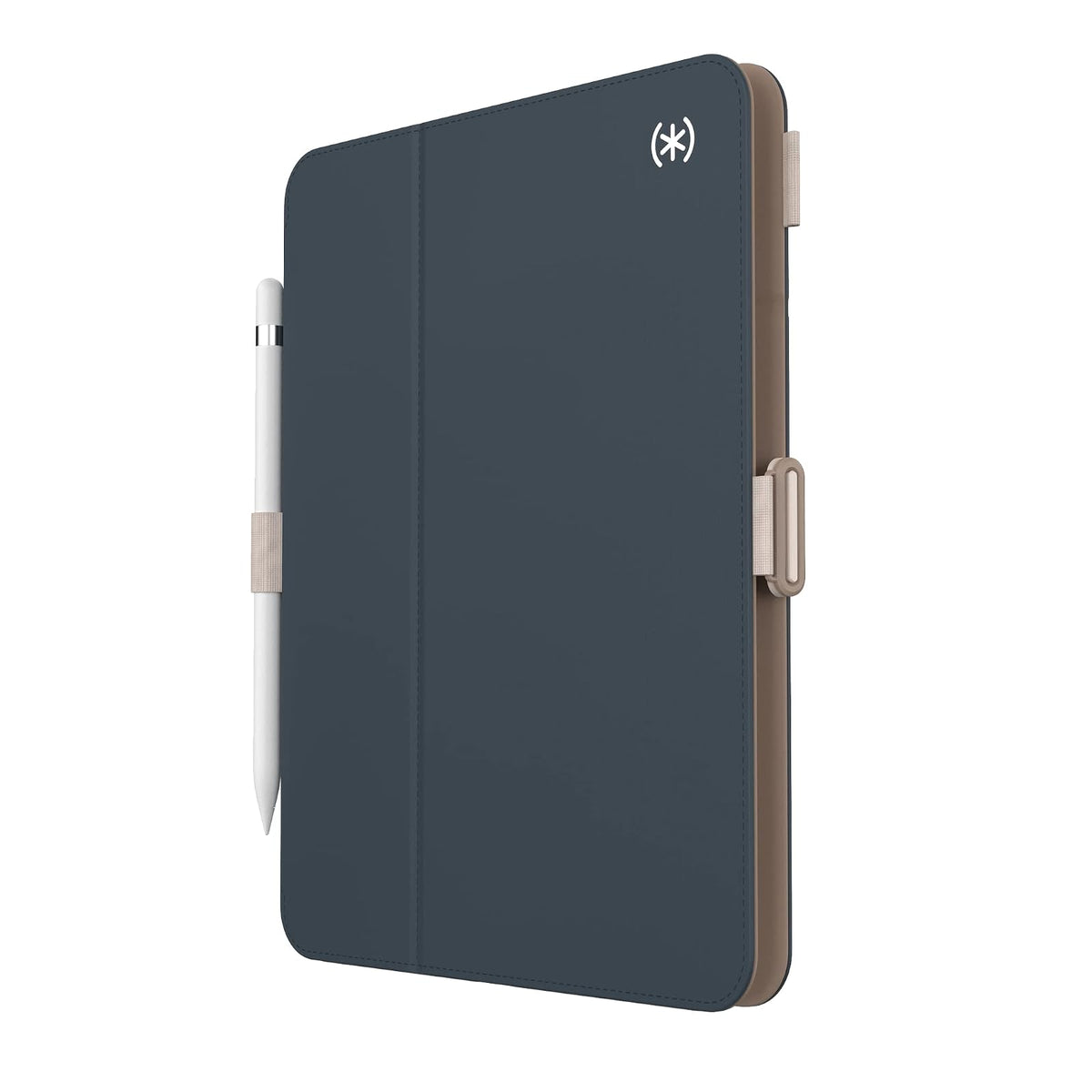 Speck Funda Equilibrio Folio para iPad Pro 10.9 Pulgadas - Leche de almendras - mocha - carbón