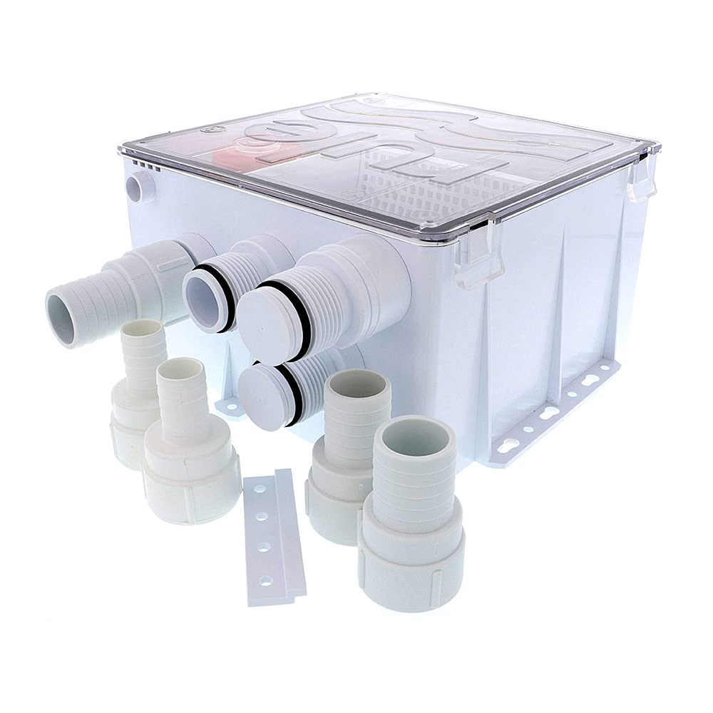 Rule Industries 99B - Kit de desagüe de Ducha (1100 GPH, 12 V)