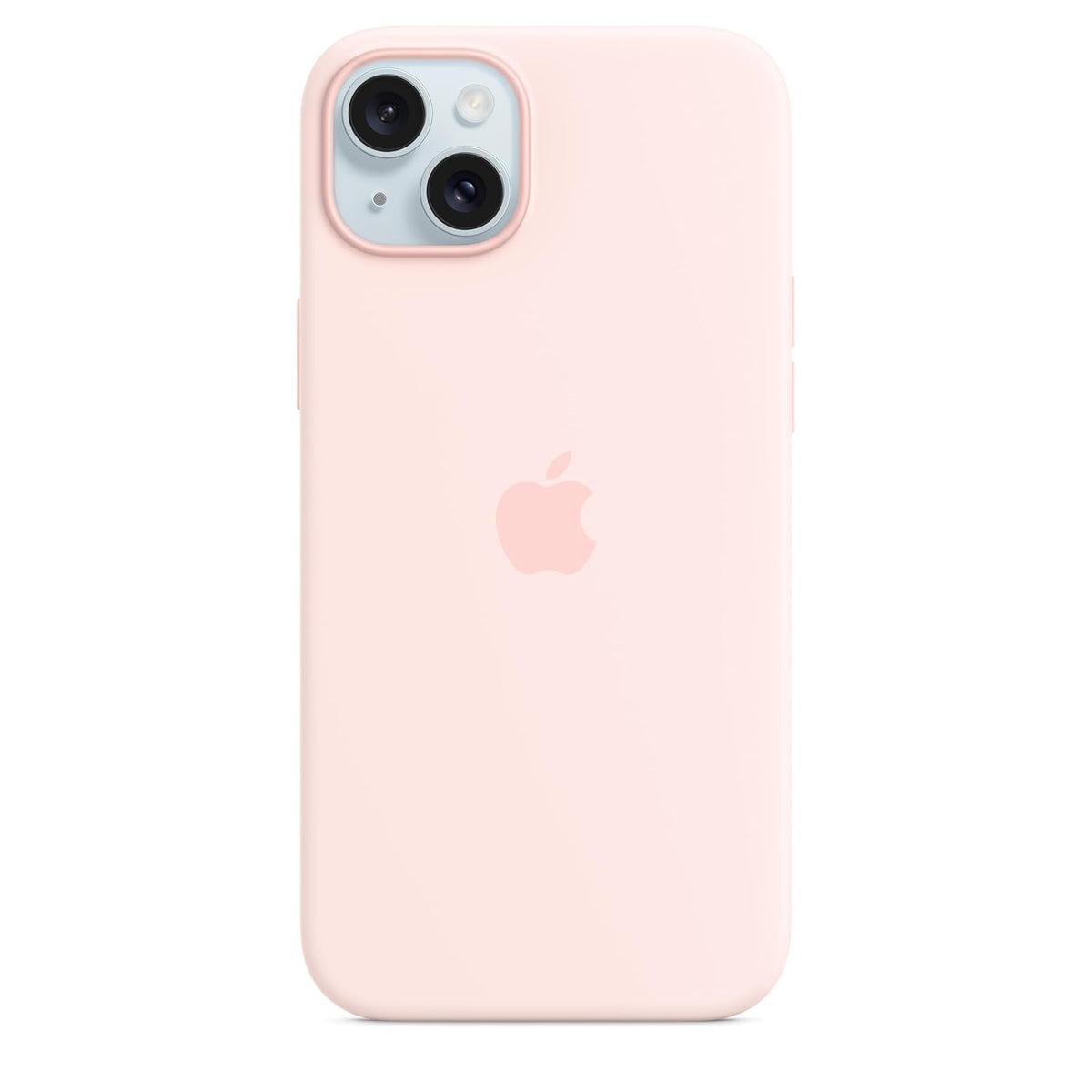 Apple Funda de Silicón con MagSafe para iPhone 15 Plus - Rosa claro