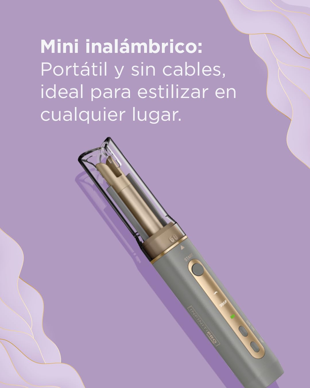 Conair Curl Secret - Mini Rizador Automático Inalámbrico.