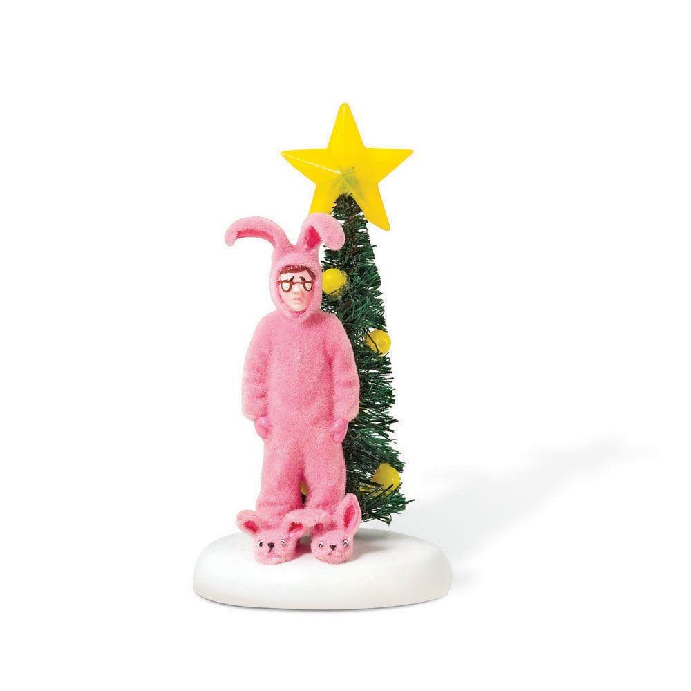 Department 56 Christmas Story Village - Figura Decorativa, diseño de Pesadilla, Color Rosa