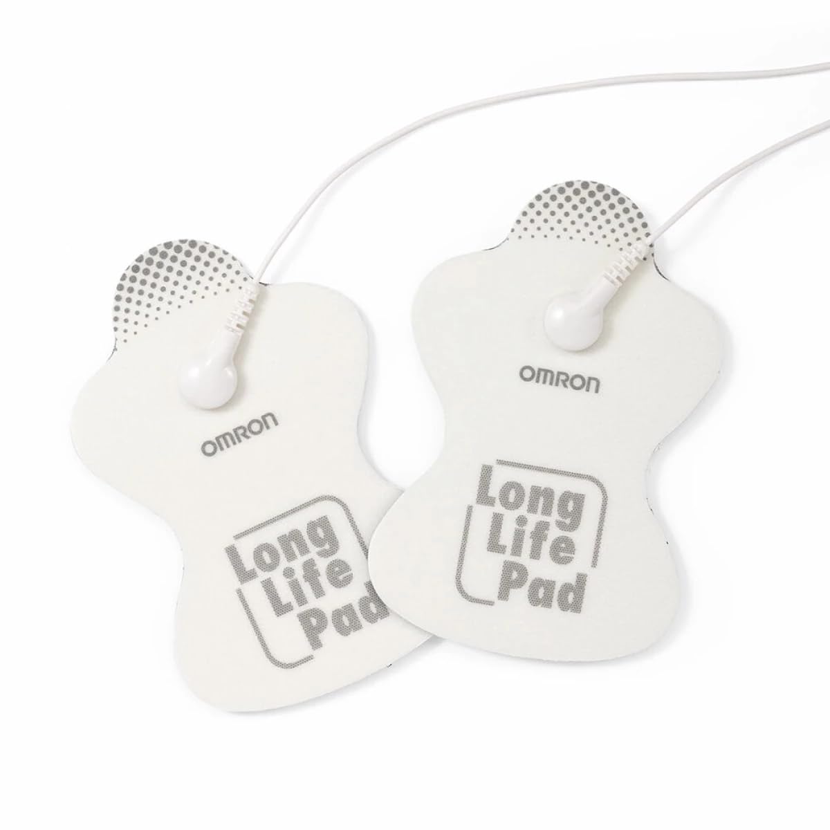 OMRON Electrodos PADS de Repuesto para TENS, Compatibles con HV-F013, HV-F021, HV-F022, Blanco, Autoadhesivos, 1 Unidad