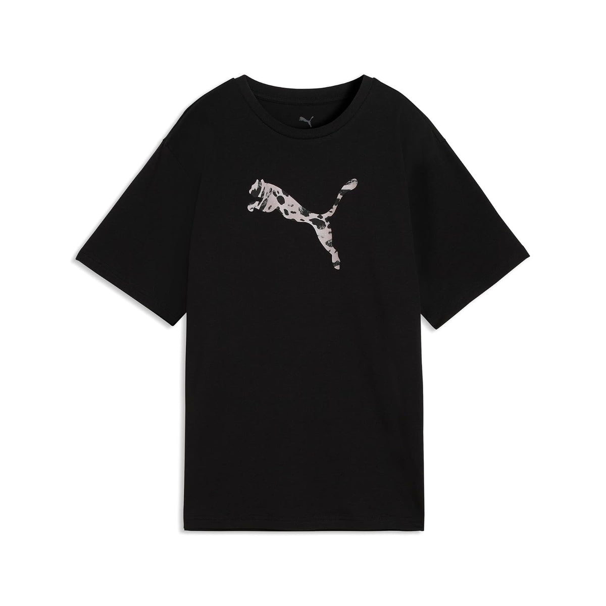 PUMA Essentials Graphic Animal Playera Relaxed Mujer - M - Negro