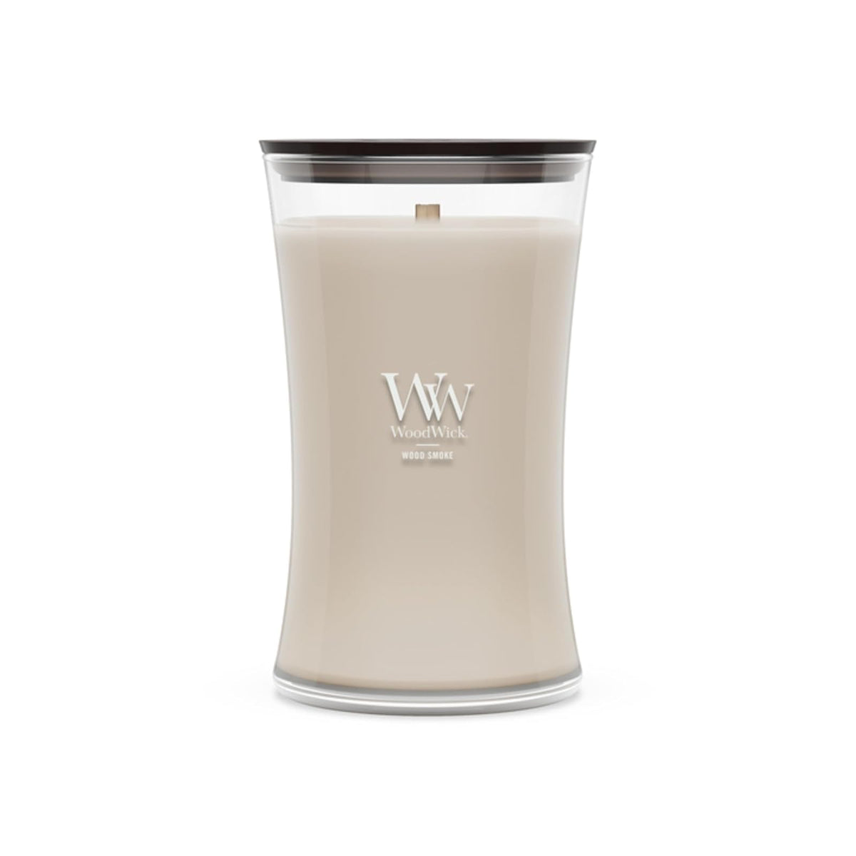 WoodWick Vela Perfumada Reloj de Arena Vainilla y Sal Marina - youth large - 11-13 - reloj de arena grande