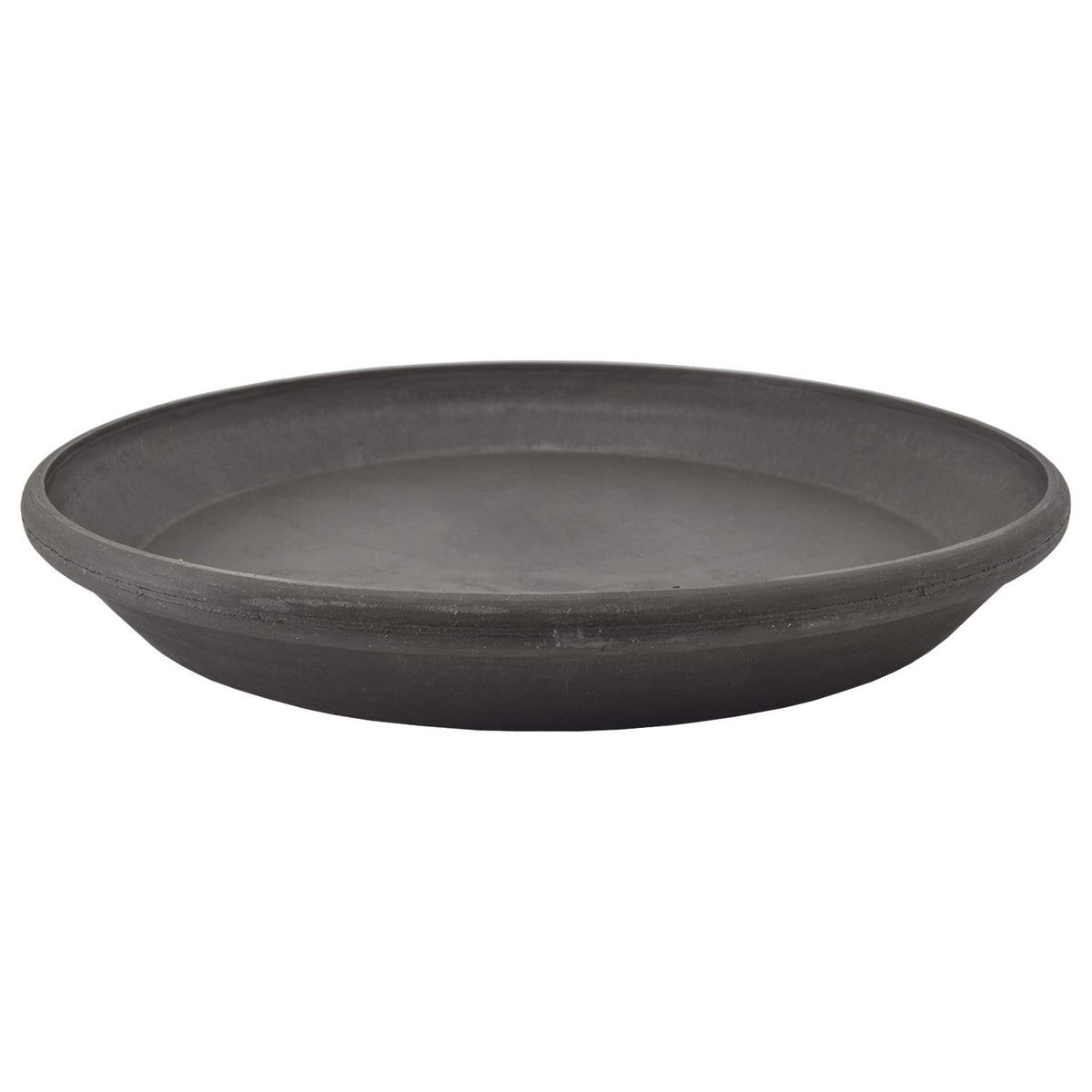 Arcadia PSW Platillo para Maceta 14 Pulgadas Chocolate - Carbón (dark charcoal) - 30.48 cm (12 pulgadas)