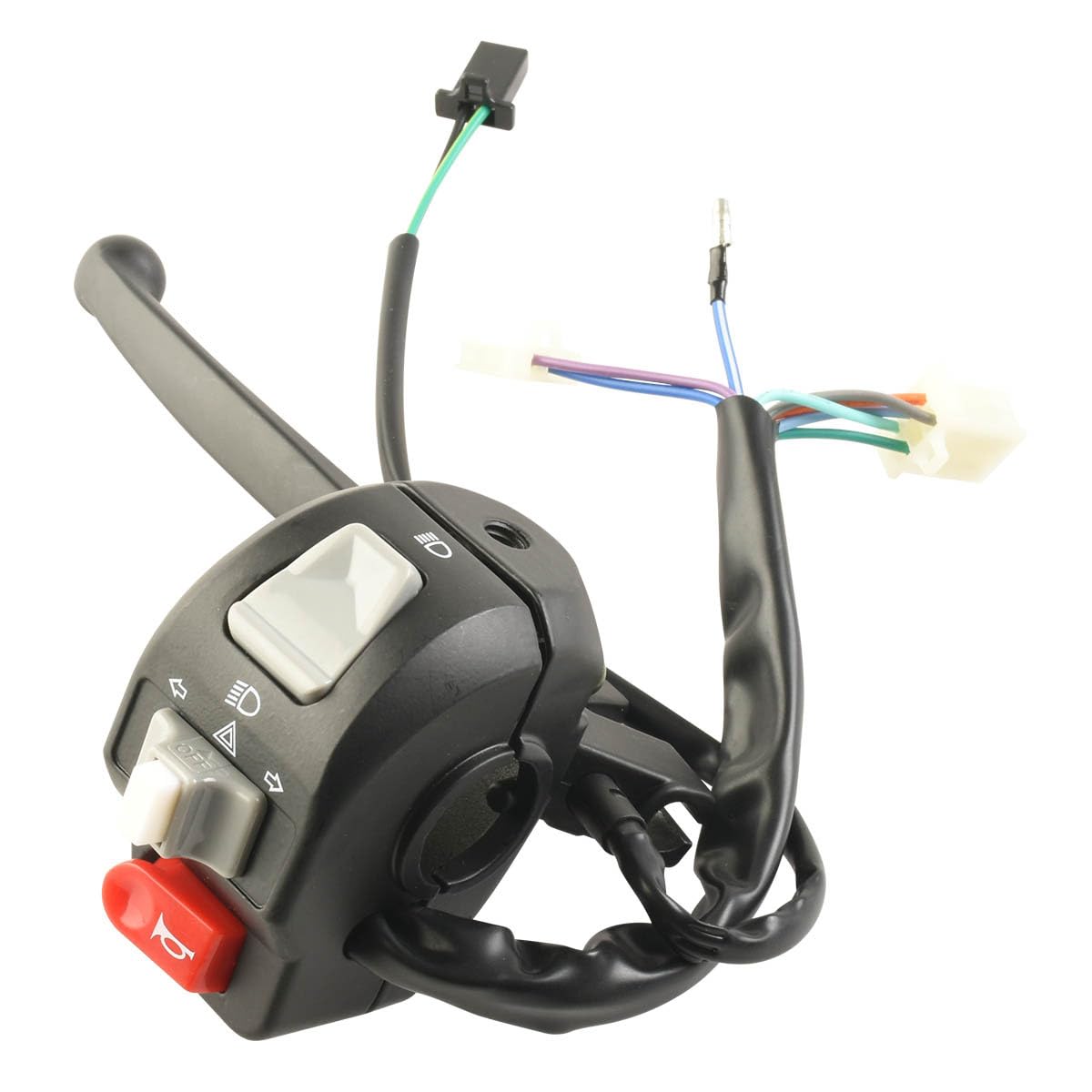 Italika Interruptor Electrónico Mando Izquierdo Negro F04040175 Pulsador
