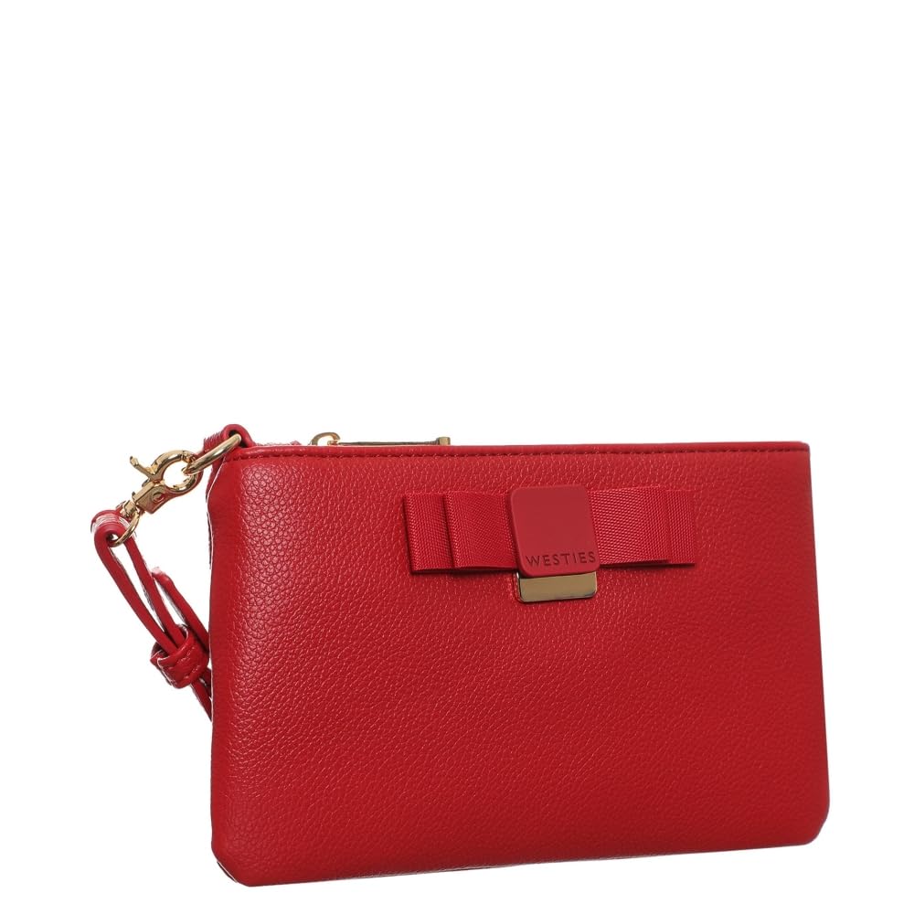 Westies HBDIMITRA2WE Accesorio de viaje- Billetera Mujer - M - Rojo