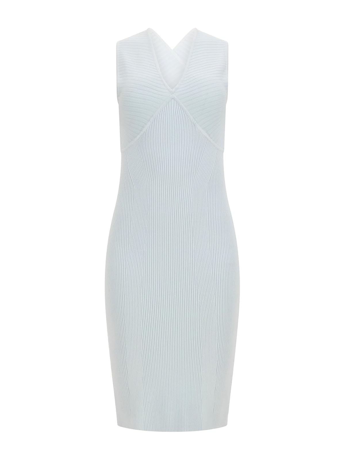 Guess SL Rib CARISTA Midi SWTR Dress Vestido Mujer