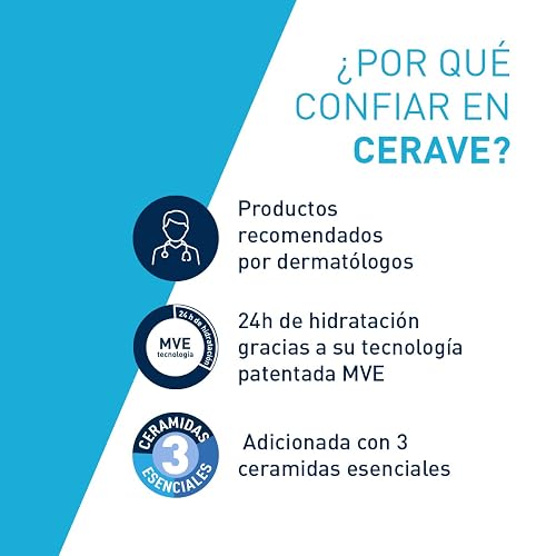 CeraVe Crema Renovadora e Hidratante de Pies con Ácido Salicílico para Piel Muy Seca y Áspera 88ml