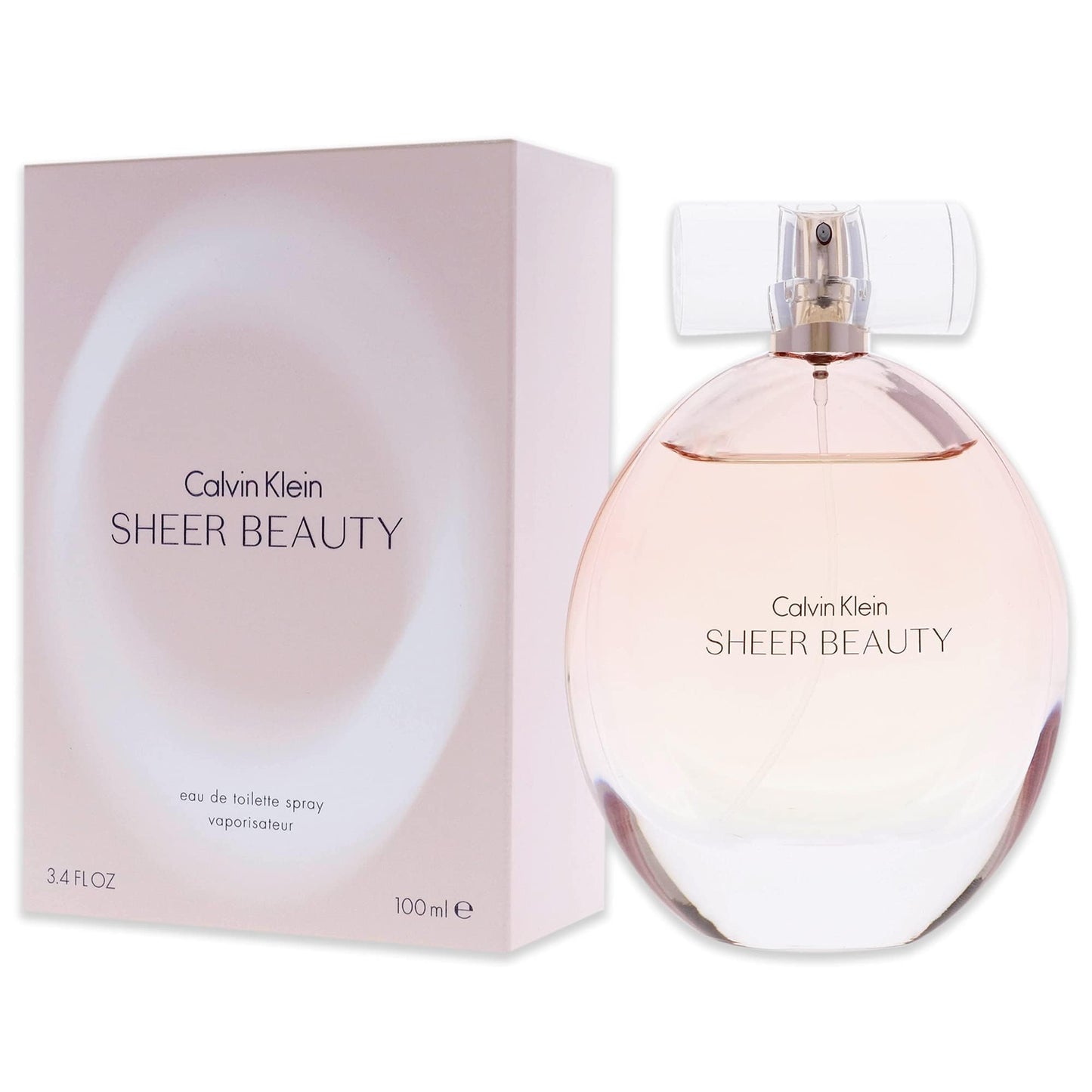 Calvin Klein Sheer Beauty Spray for Women, 3.4 Fl. Oz