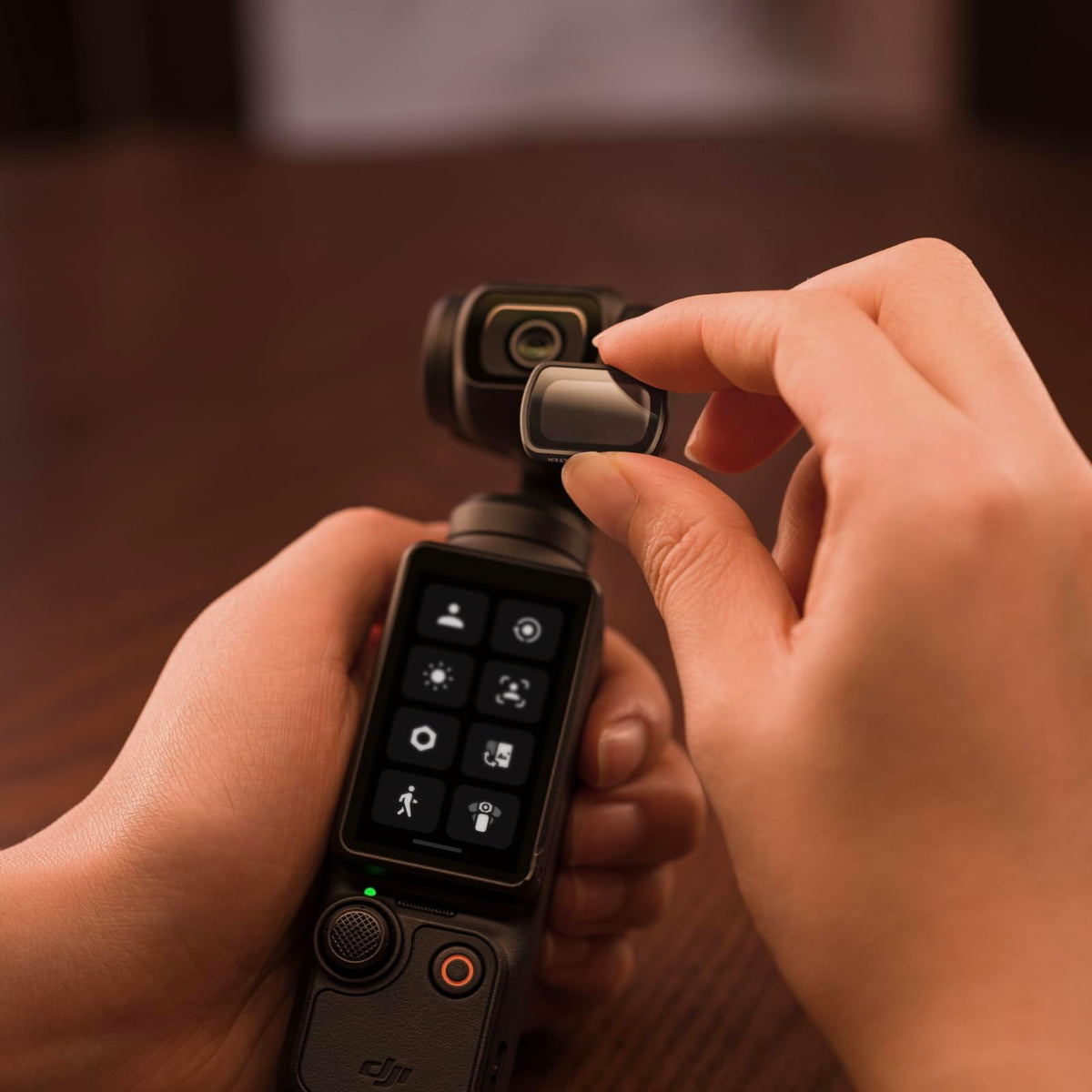 dji Osmo Pocket 3 Filtro de Niebla Negra, Compatibilidad:Osmo Pocket 3
