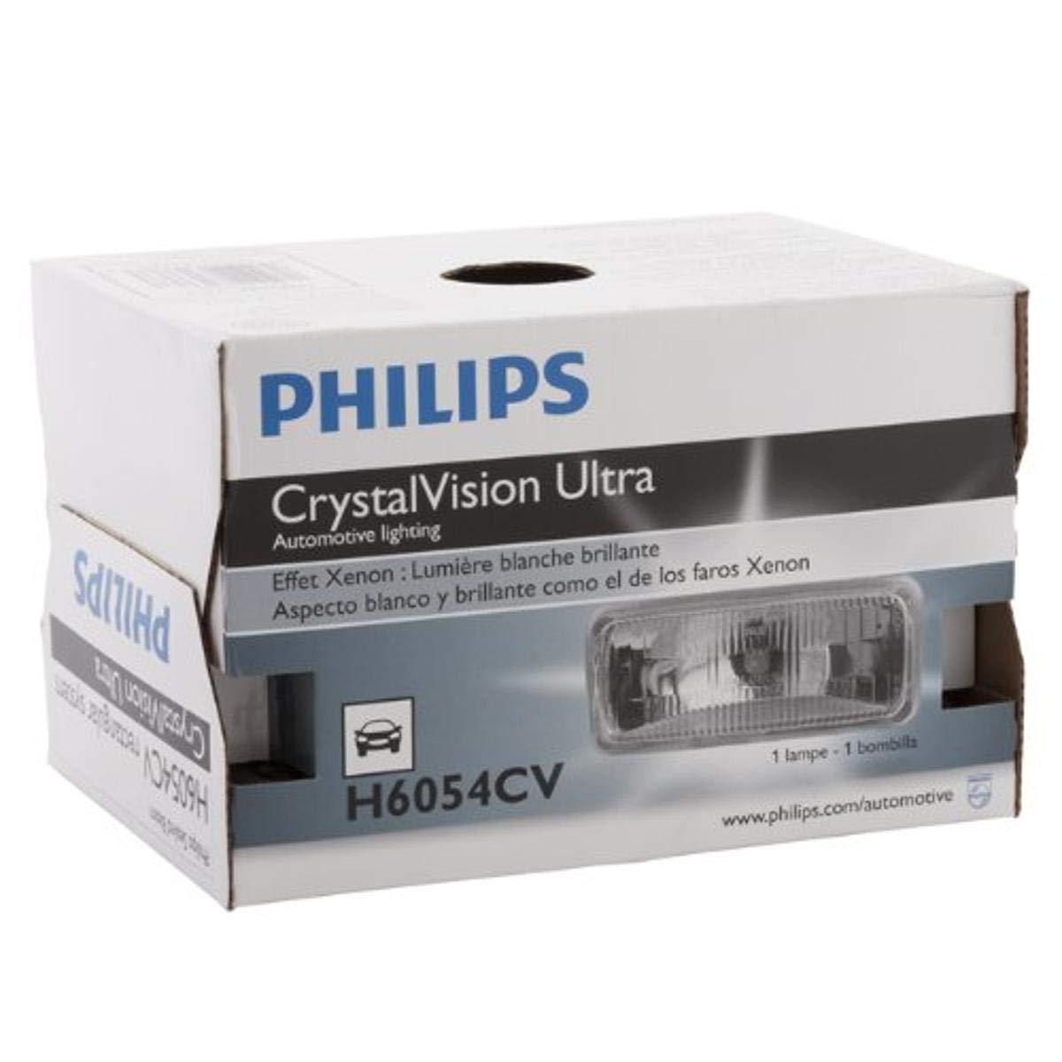 Philips CrystalVision Ultra Faro Xenón Halógeno H6054CVC1