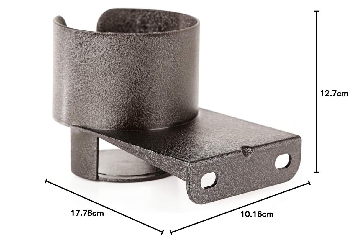 Rugged Ridge - Soporte para Vasos, Montaje en Parabrisas | 13306.01 | Compatible con Jeep CJ y Wrangler YJ 1976-1995