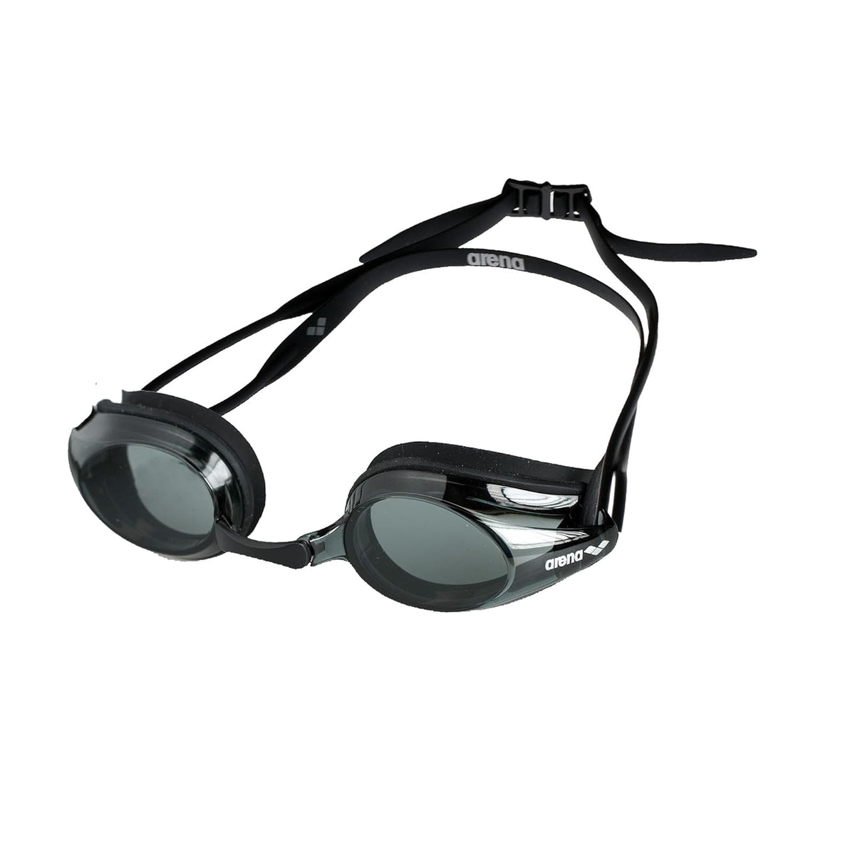 Arena Tracks Swim Goggle - Adulto sin espejo - única - Negro