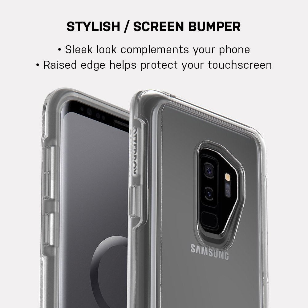 Otterbox 77-58098 Case for Samsung Galaxy S9+, Symmetry Clear Series, Inside The Lines (Clear/Inside The Lines Graphic)