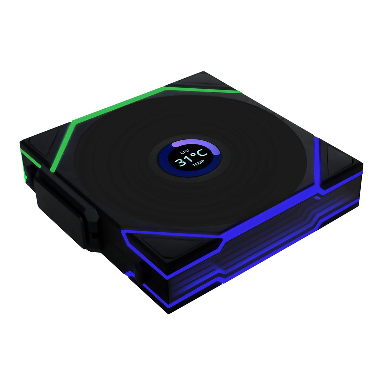 Lian Li UNI Fan TL Ventilador ARGB Inalámbrico para PC - LCD 1 x 120mm Reverse Black