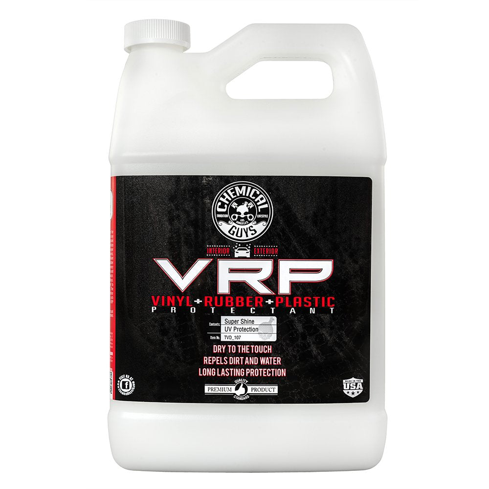 Chemical Guys V.R.P. Protector de Vinilo, Goma y Plástico - Gallon (128 fl. Oz)