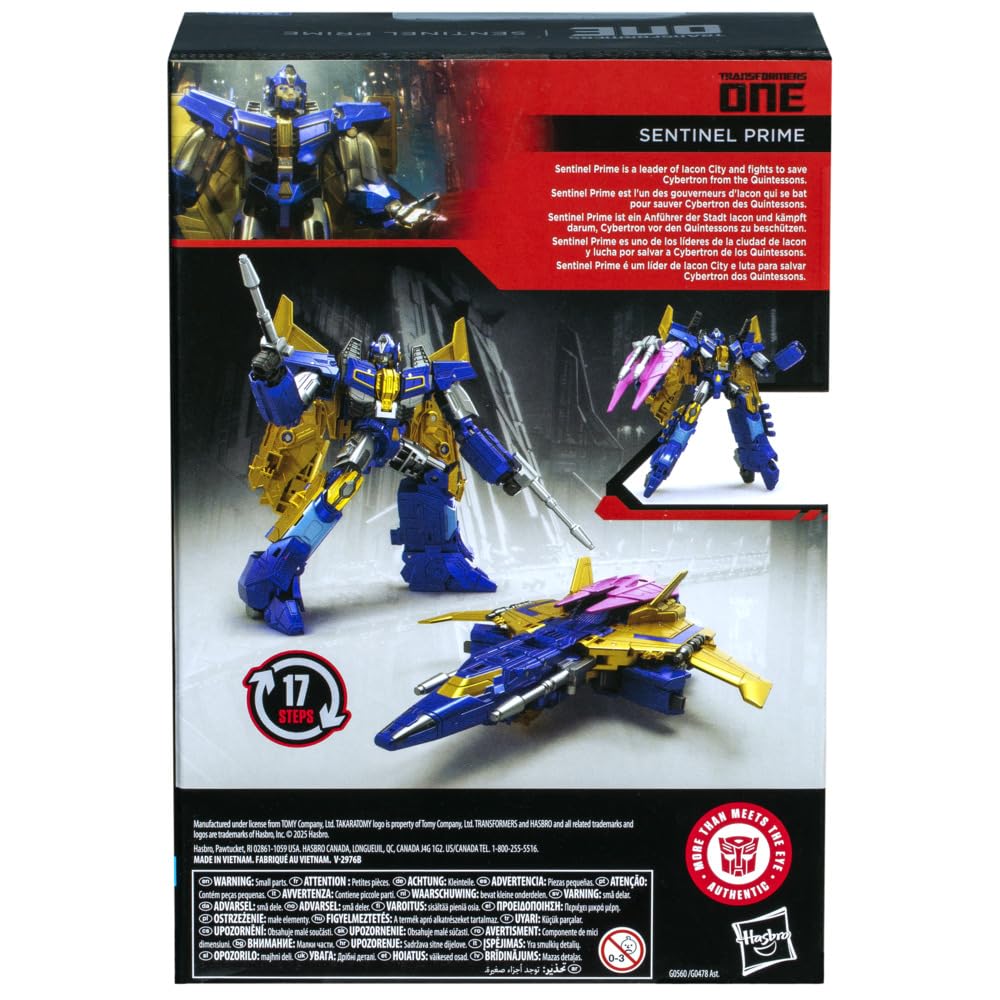 Transformers Studio Series, Clase Viajero, Sentinel Prime