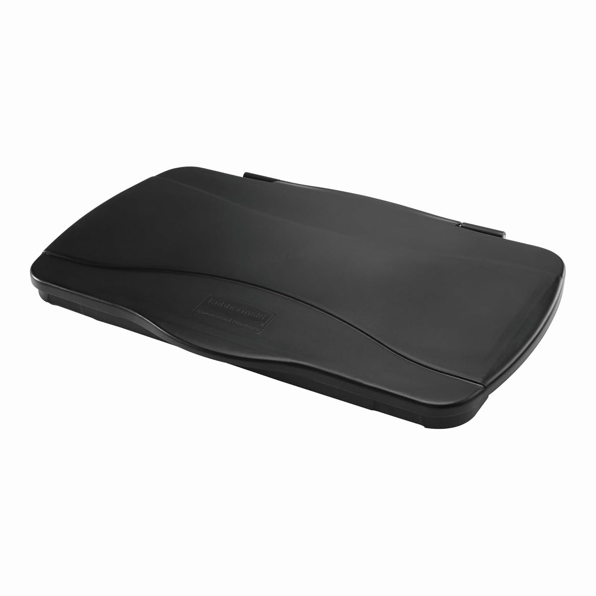 Rubbermaid Commercial Slim Jim Tapa para Contenedor de Basura - Negro - - Tapa con bisagras