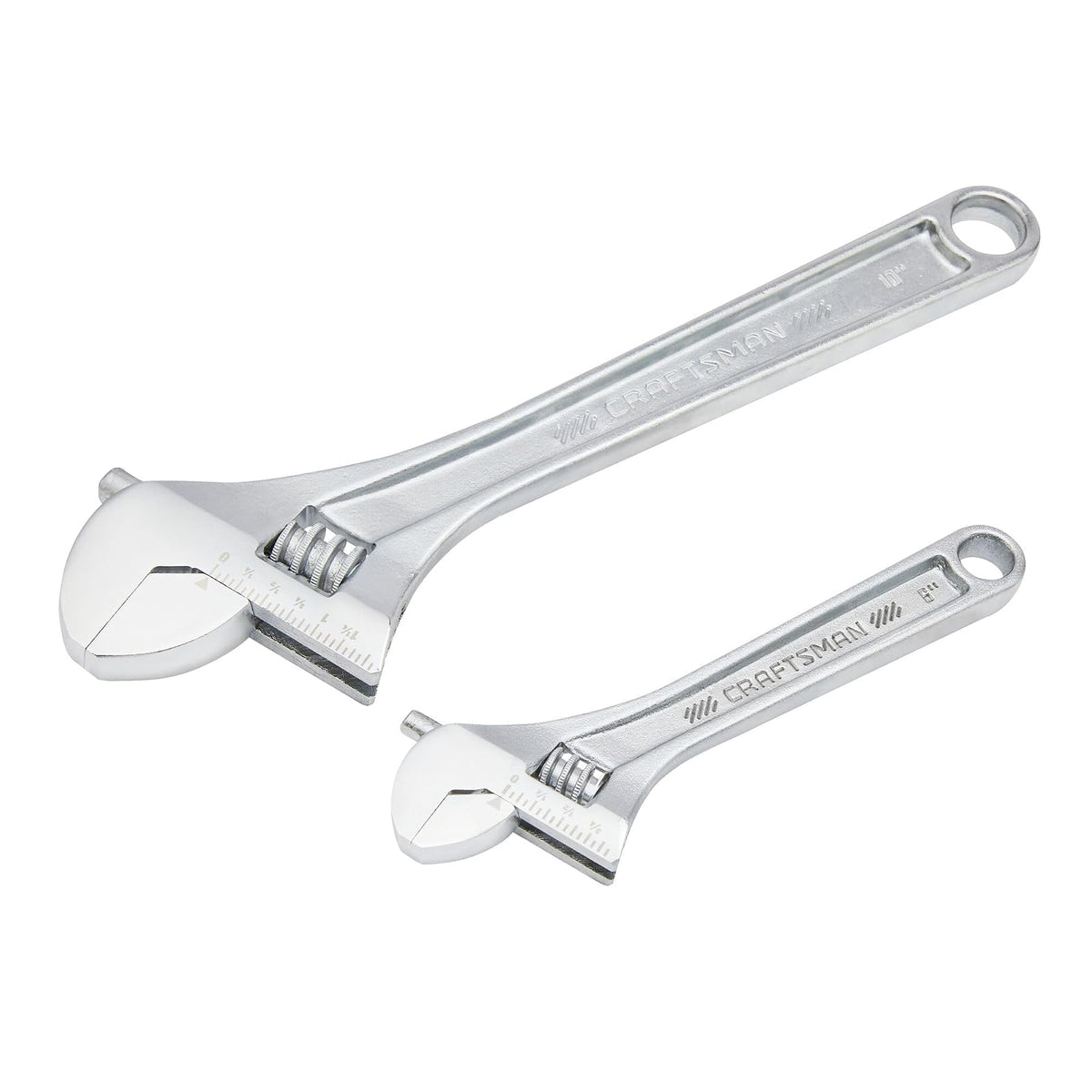 Craftsman Juego De Llaves Ajustables De Acero, 2 Piezas (CMMT12006)
