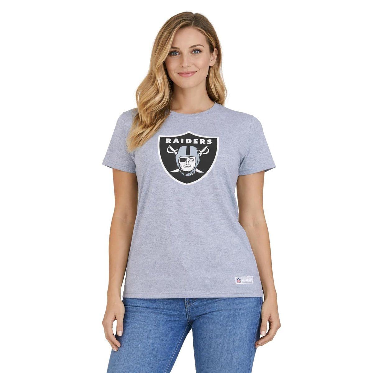 NFL Playera Aficionado Básica Las Vegas Raiders - G - Jaspe