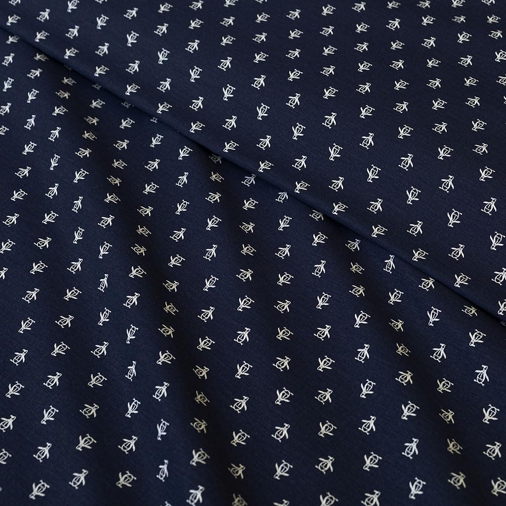 The Original Penguin MXHSA01043702 Juego de Sábanas Penguin Logo Navy, 100% Microfibra, Color Azul, Tamaño Matrimonial