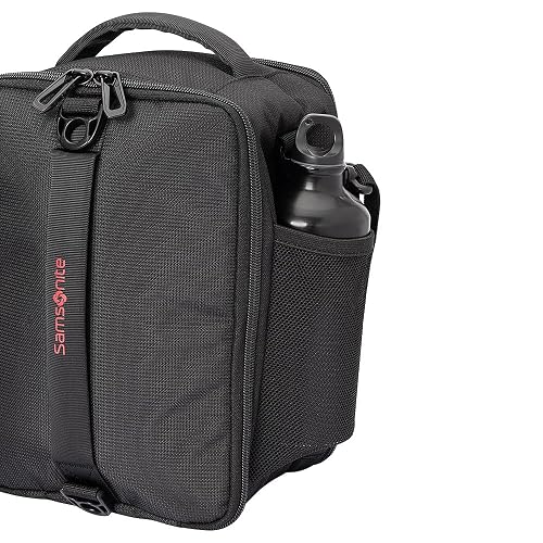 Samsonite Lonchera Refraction | Color negro, ideal para picnic y uso diario, dise?o compacto y resistente