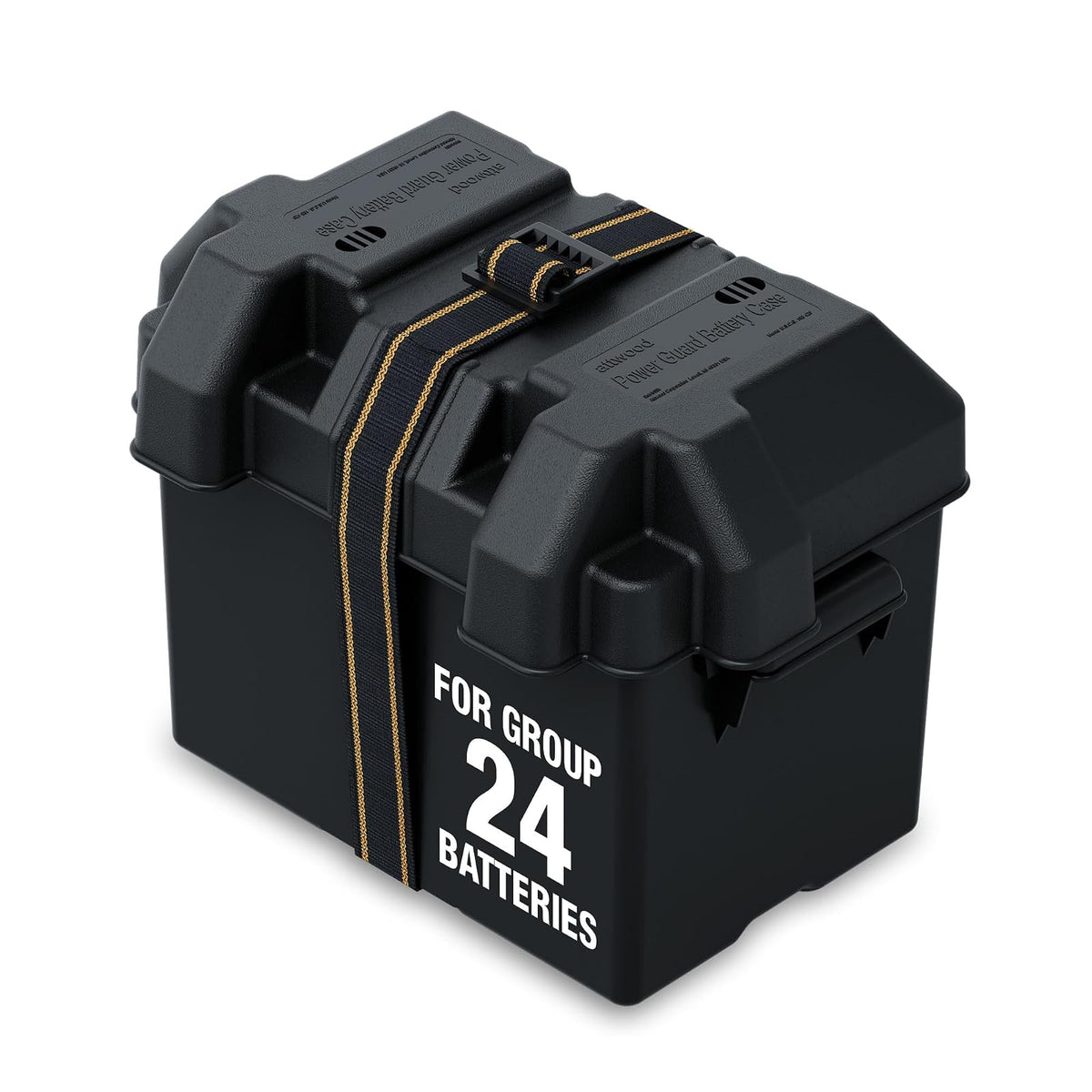 Attwood PowerGuard - Cajas de batería diseñadas para Marina, RV, Camping, energía Solar y más - PowerGuard 24 - Ventilado
