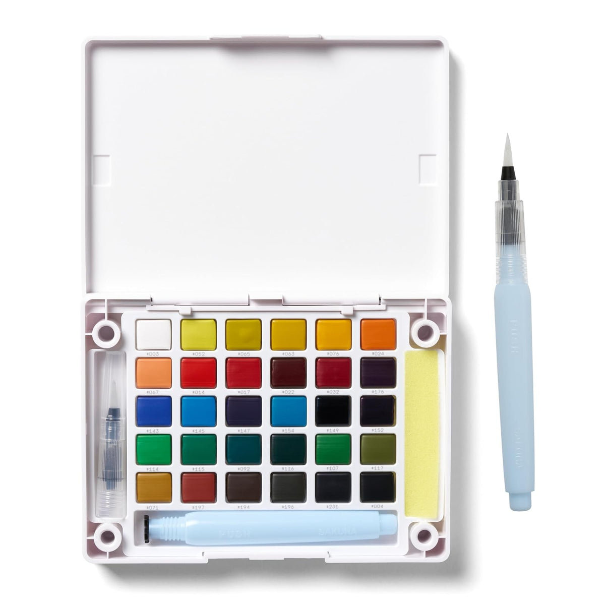 Sakura KOI Sketch Box Set de Acuarelas Nacaradas y Metálicas - Koi Water Color Field Sketch Set - Acuarelas - multicolored