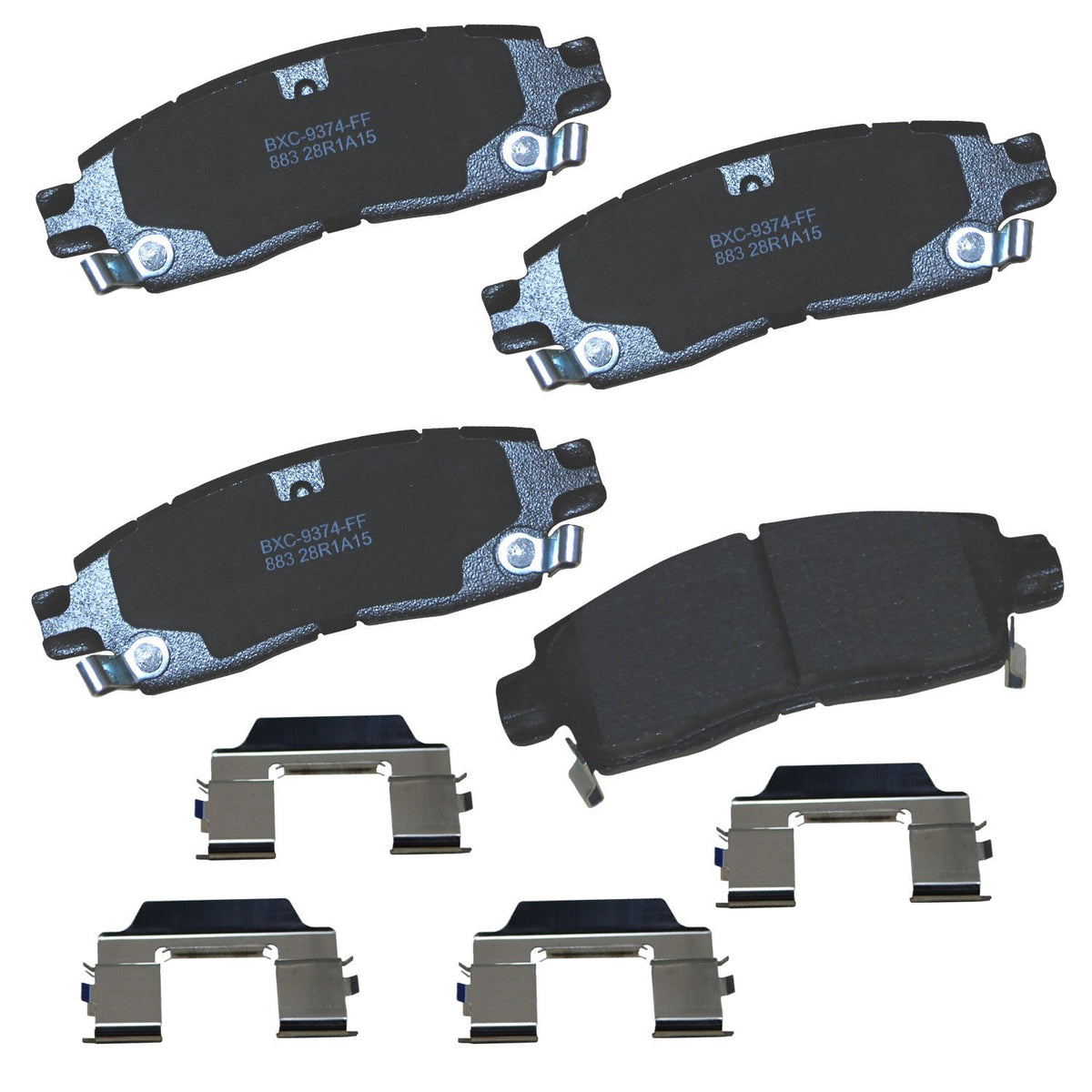 Bendix Stop Juego de Pastillas de Freno OE para Auto - SBC883