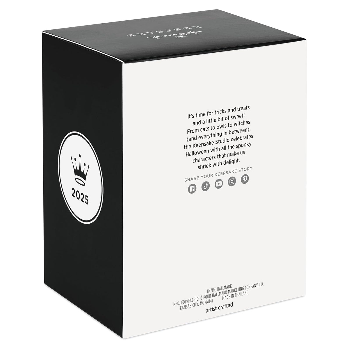 Hallmark - Adorno de Halloween 2025, Pokémon Halloween Pikachu, Regalos para fanáticos de Pokémon