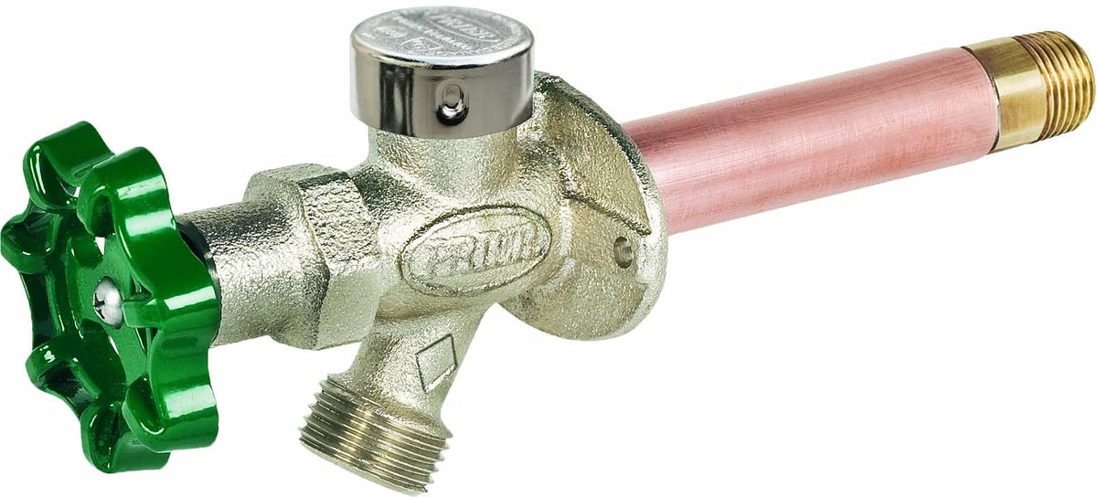 Prier c-144d10 Frost última intervensión anti-siphon Hydrant de pared para exteriores, 25,4 cm)