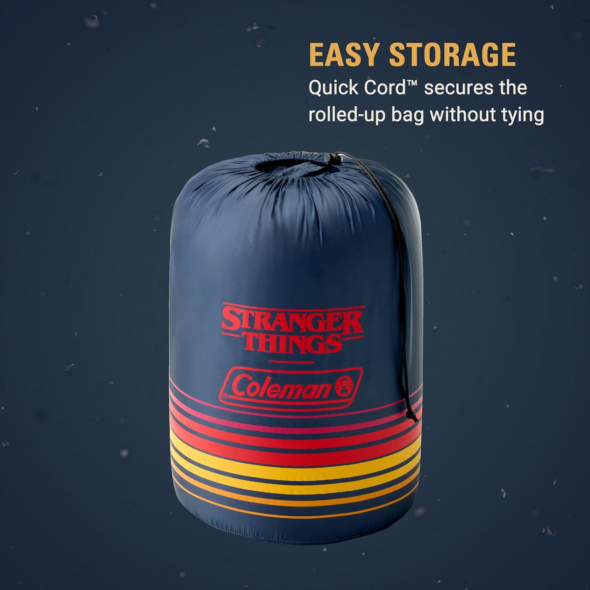 Coleman Stranger Things - Saco de Dormir de 10 °C
