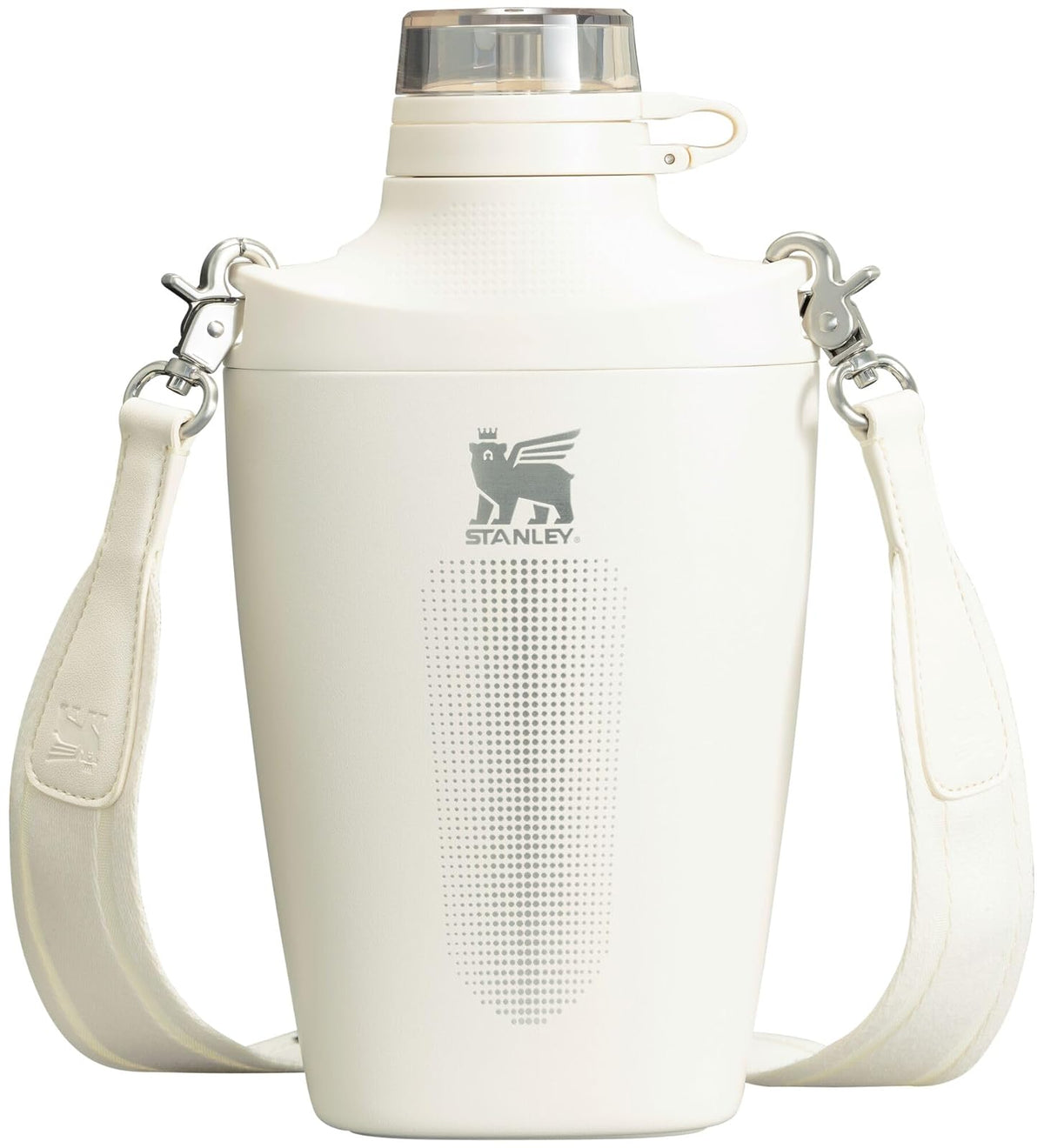 Stanley Cross Botella de Viaje 23 oz con Correa - Crema