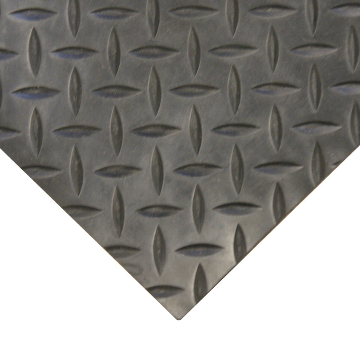 Rubber-Cal - Rollos de goma para suelos de diamante, rollos de 3 mm x 4 pies de ancho