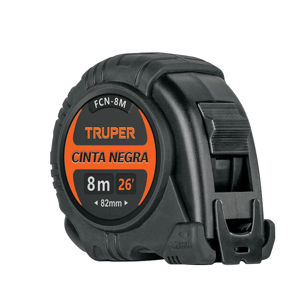 Truper Flexómetro Resistente a Impactos Cinta 32 mm - 8 m