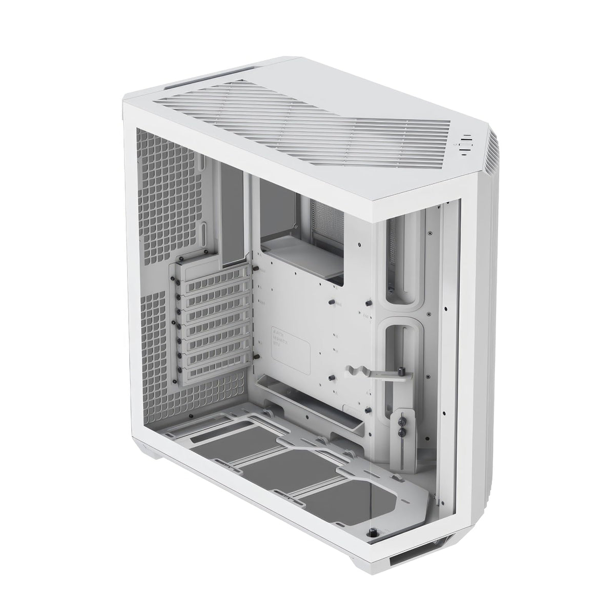 APNX V1 Gabinete ATX Dual Tone con Panel de Cristal para RGB - Blanco - Panel frontal estándar