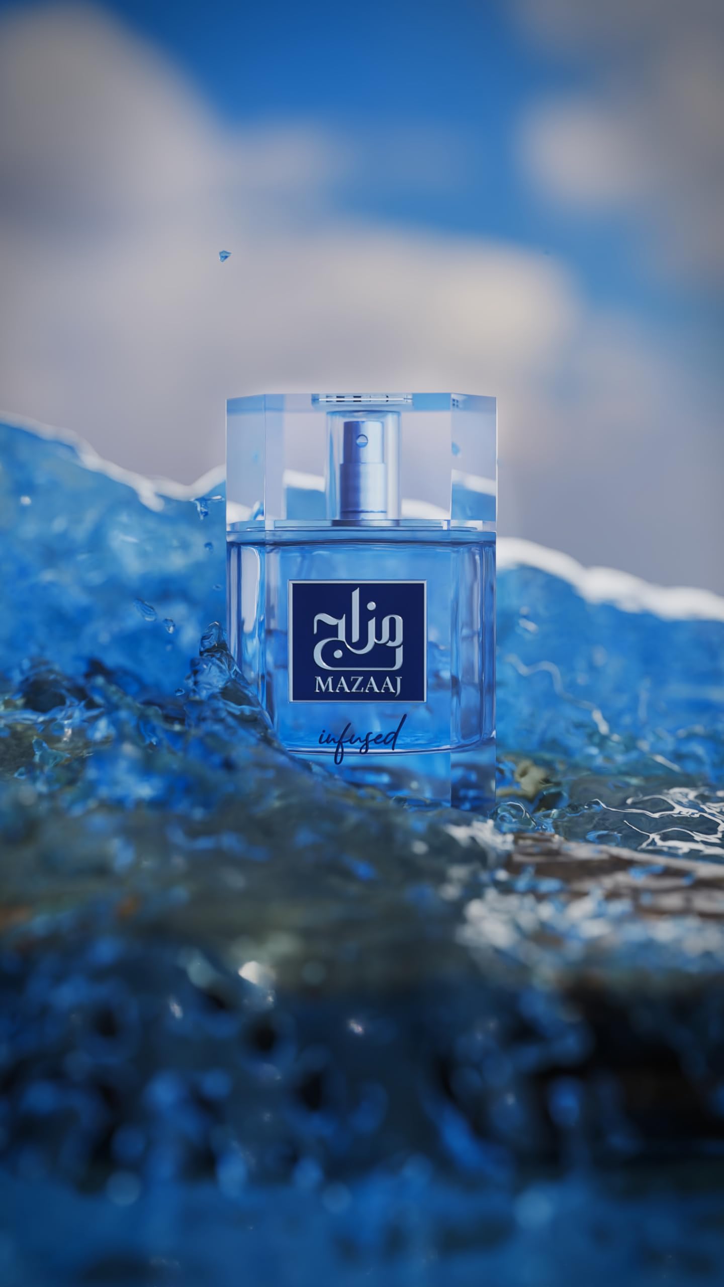 Afnan Agua de Perfume EDP Zimaya "Mazaaj Infused" para Hombres, 100ml