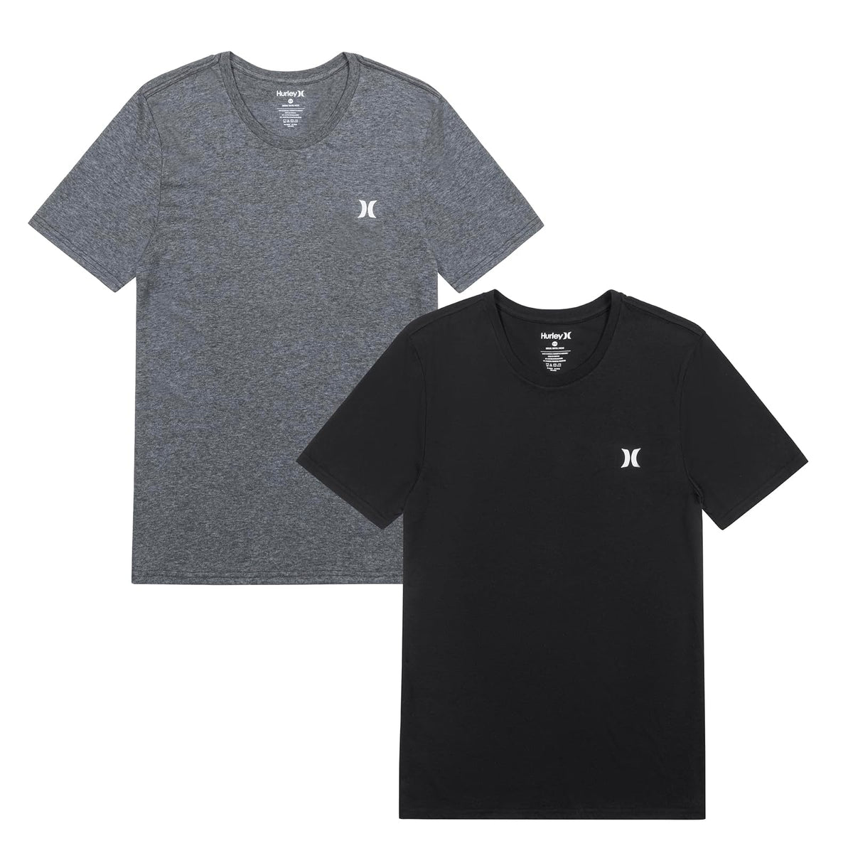 Hurley - Playera - M - NEGRO - GRIS