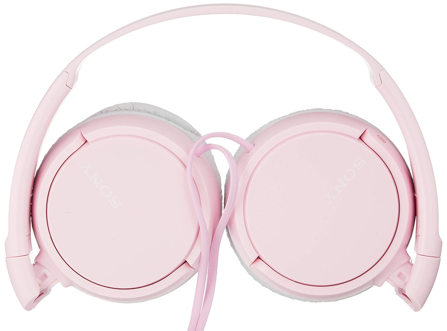 Sony MDR-ZX110/PCUC Audífonos de Diadema Plegables y Giratorios, color Rosa