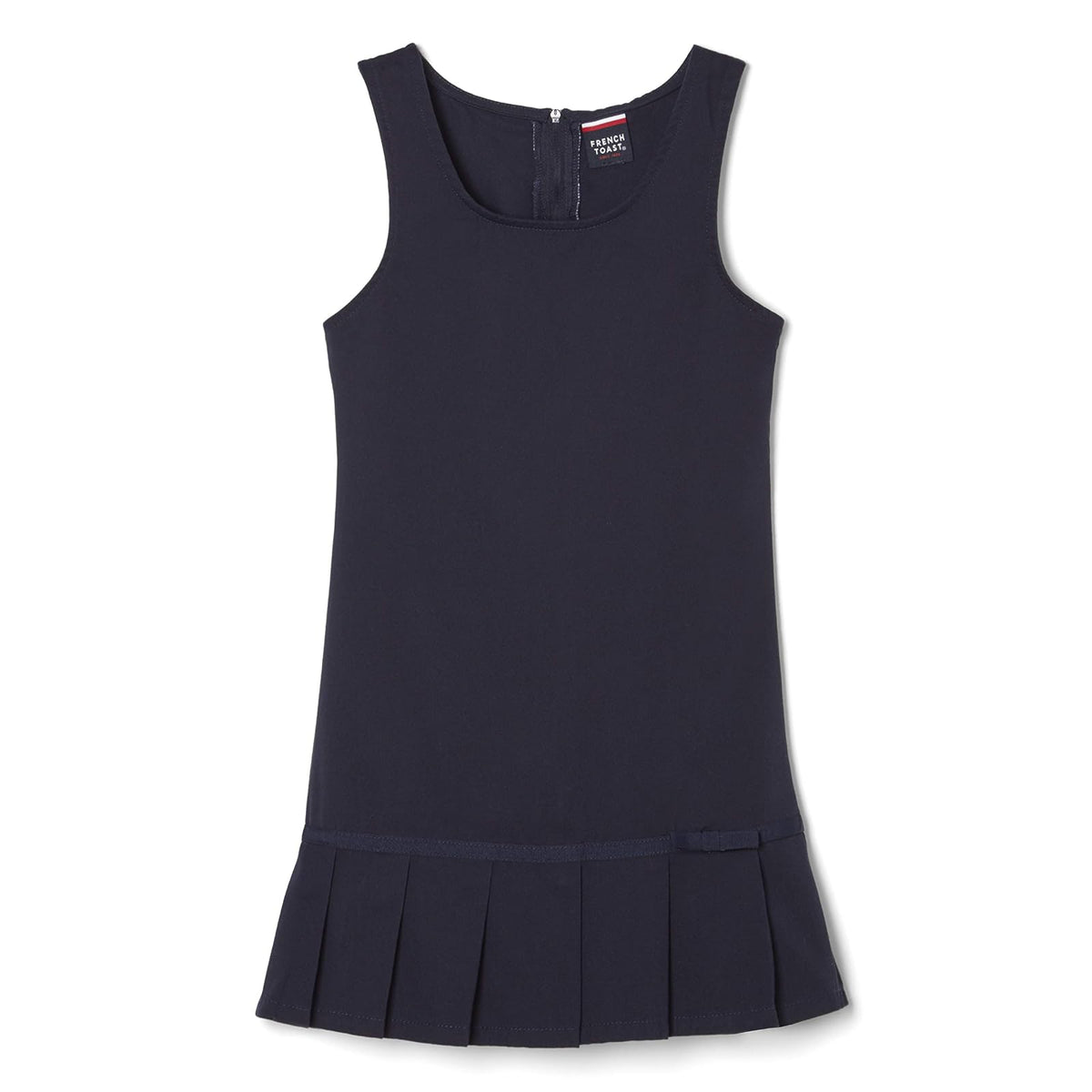 French Toast Jumper Plisado sin Mangas para Niña, Uniforme Escolar - Navy - 5