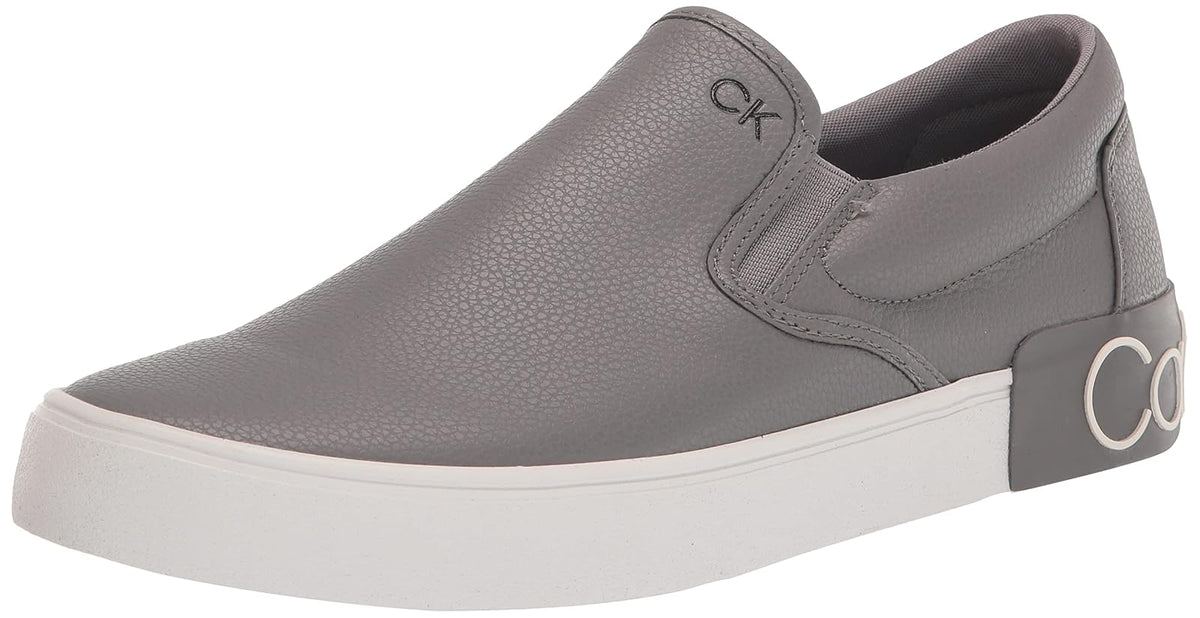 Calvin Klein Ryor Tenis sin Cordones para Hombre - 27.5 cm - Gris - forro polar