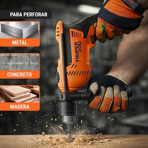 TRUPER ROTO-1/2A8, Rotomartillo/destornillador 1/2", 750W