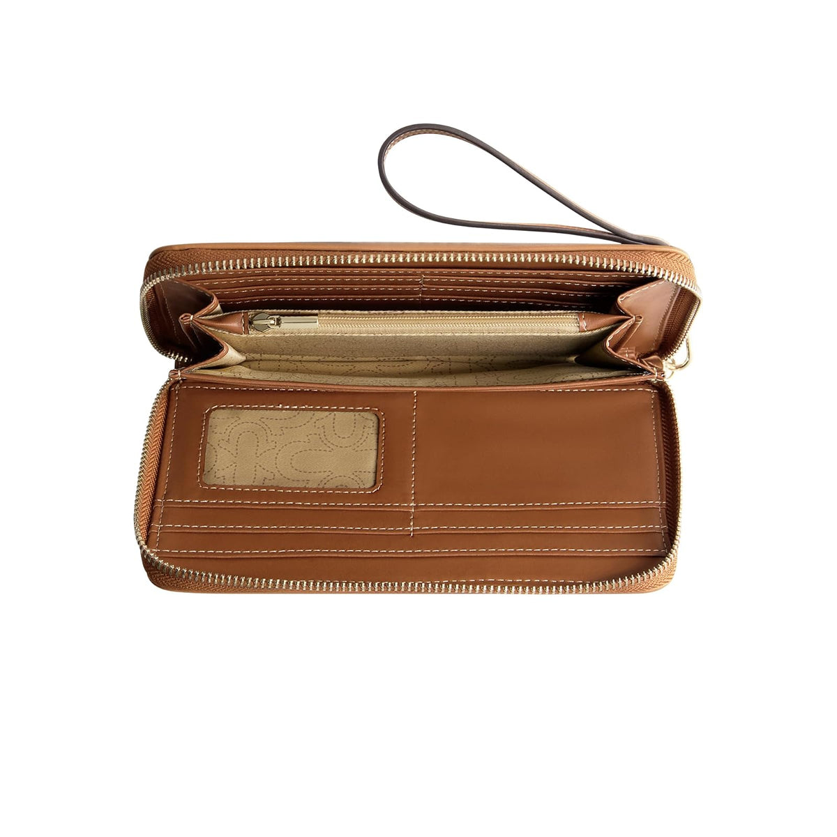 True Religion - Mini portafolios con cierre para mujer, con correa para la muñeca, tela vaquera oscura, talla única, Mezclilla oscura