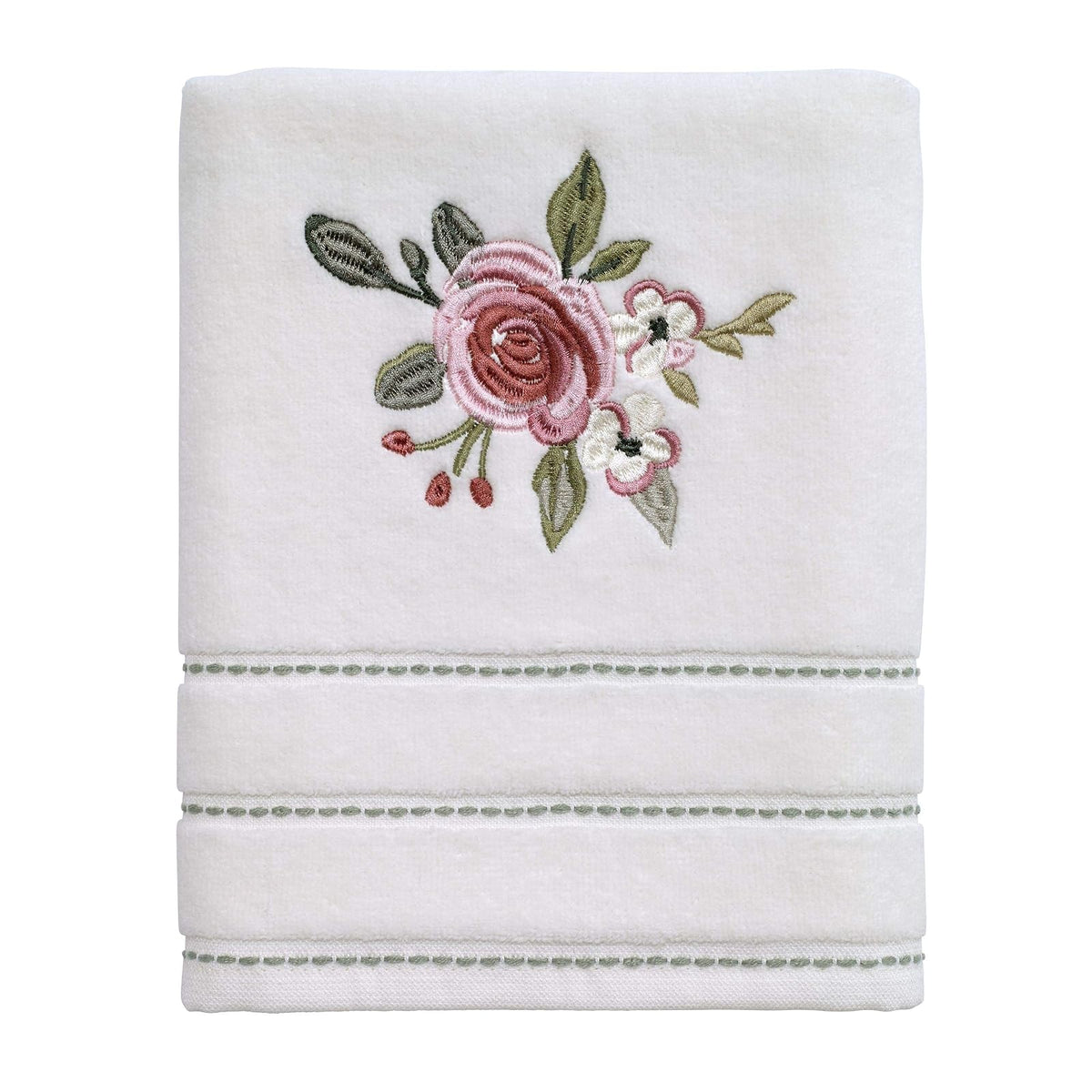 Avanti Linens - Toalla de Mano, Toalla de algodón Suave y Absorbente (colección Spring Garden) - Toalla de mano - Multicolor