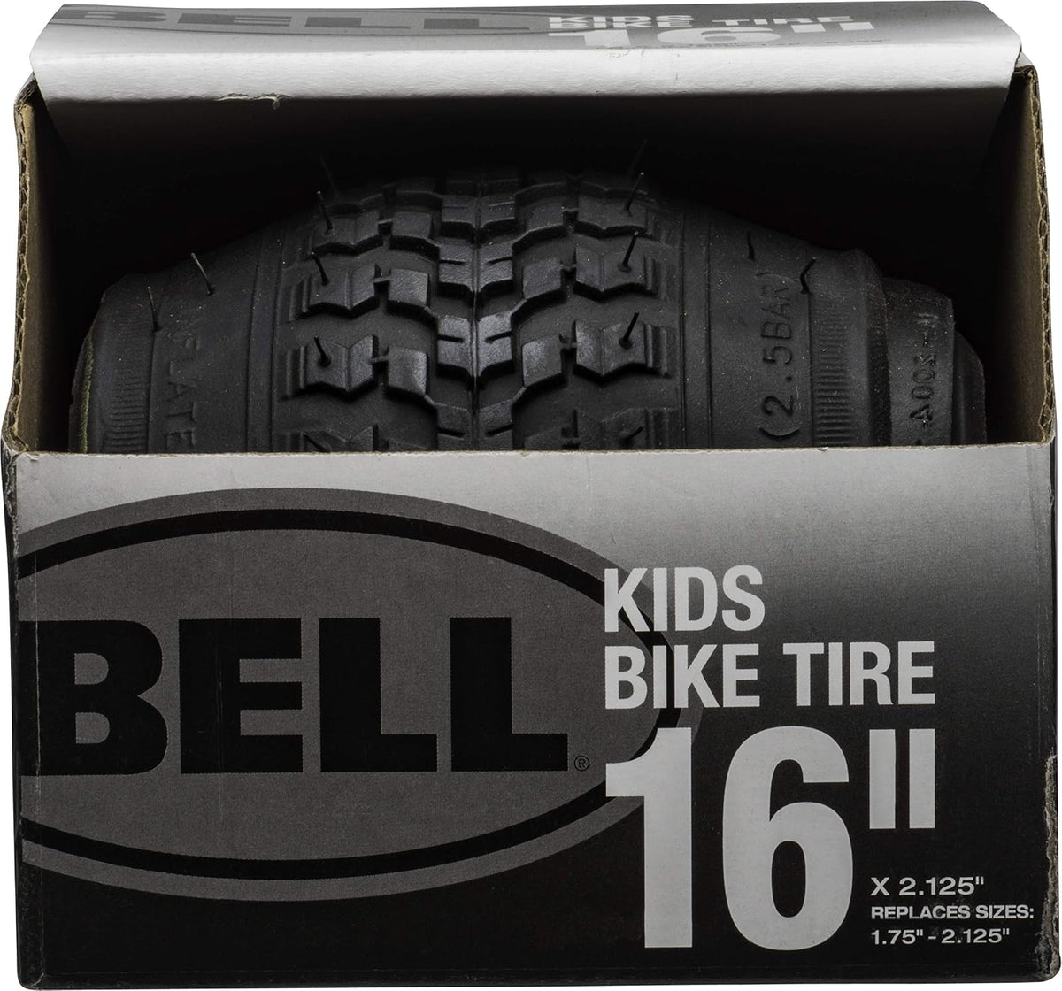 Bell BMX Bike Tire - 16" x 1.75-2.25", Black
