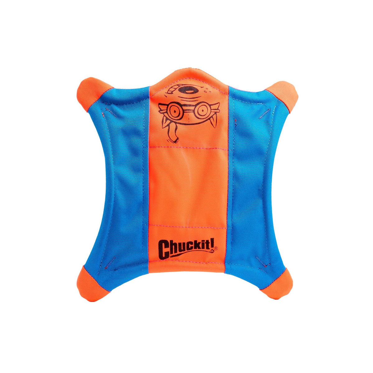 Chuckit! Flying Squirrel Disco Volador Flotante para Perro - Large (11 in x 11 in)